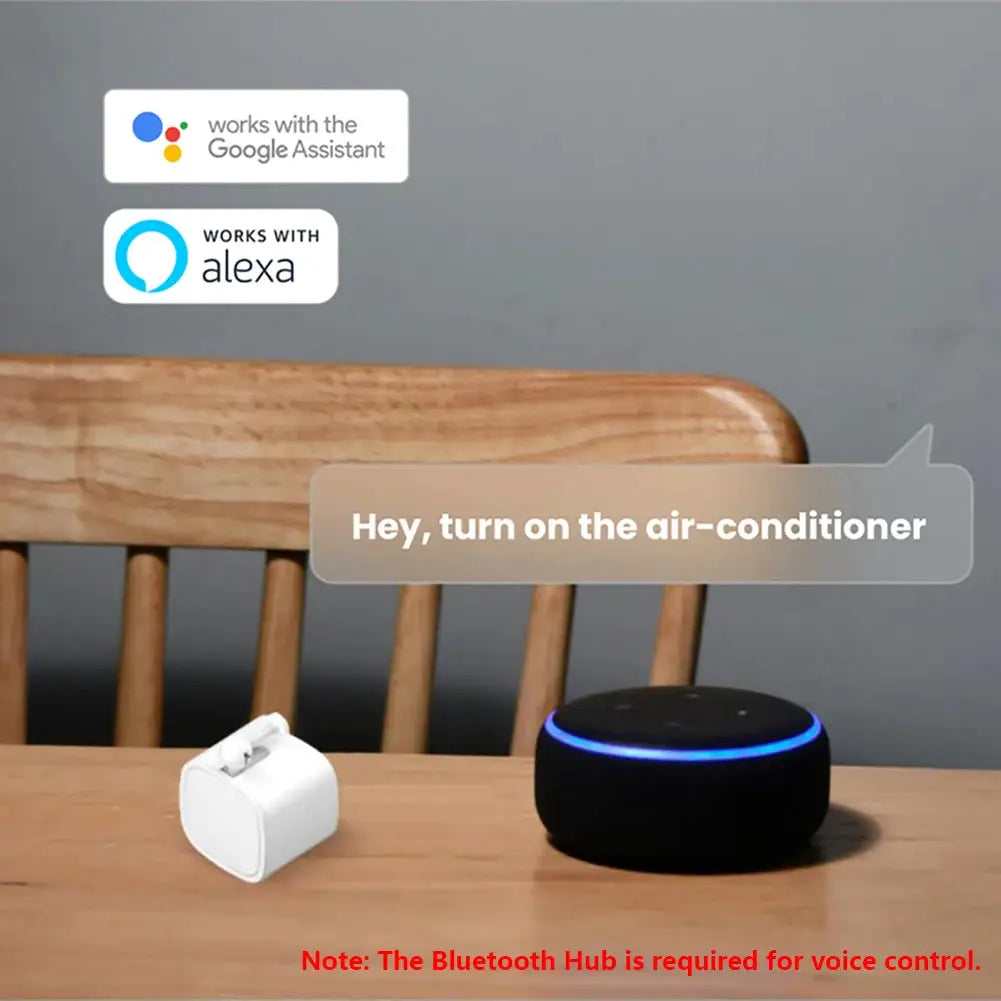 Tuya Bluetooth Finger Robot Switch Button Fingerbot For Light Switches With Smart Life App And Bluetooth Gateway