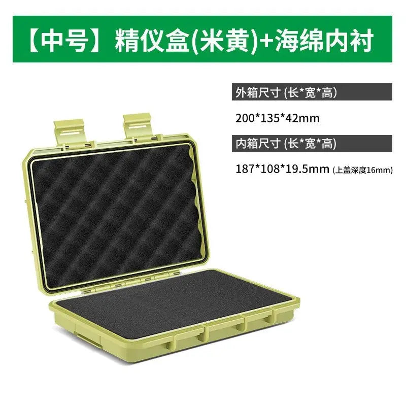 BaoLian Waterproof Sealed Small Precision Instrument Parts Tool Storage Box Portable Protective Case For Moisture