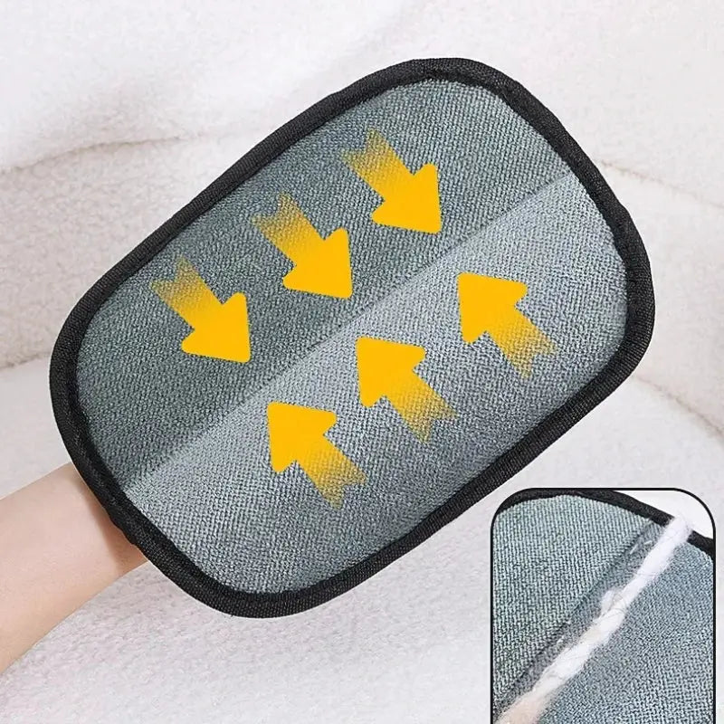Pet Hair Remover Gloves Portable Washable For Clothes Hair Dehairing Tool Pet Cleaning Accessories