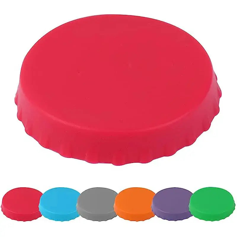 Food Grade Silicone Cola Cap Leak Proof Sealed Can Cap Reusable Dust Proof Cap For Beer Canned Beverages