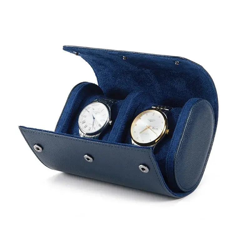 Embers Leather Watch Roll 1 2 3 slots Luxury Genuine Watch Storage Box Travel Bag Watch Case Gift Box Watch Pouch\]p;