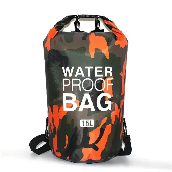 Camouflage Waterproof Dry Bag Sack 2L 5L 10L 15L 20L 30L PVC Coated for Rafting Diving River Trekking Outdoor Gear