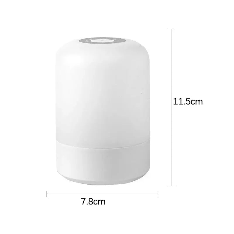 Led Night Light Bedside Lamp by Simples Market, white cylindrical with dimmable touch control