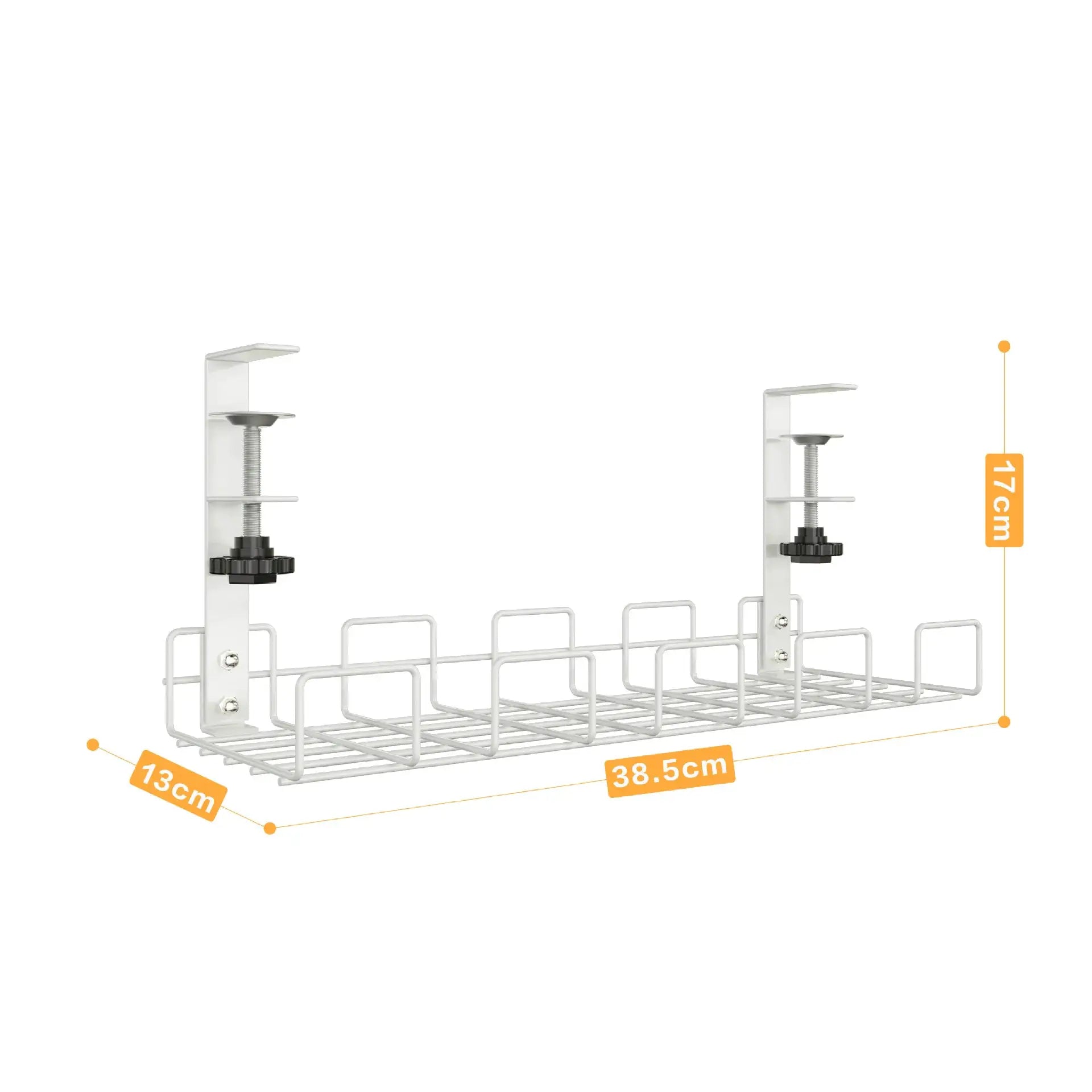 ProDesk Under Desk Cable Management Box No Drill Clamp Design Keeps Cables Neat, Hidden, And Organized