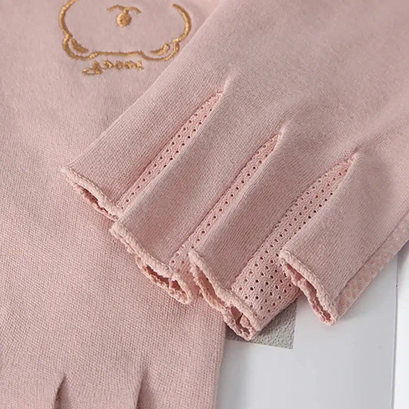 NailGuard Anti UV Fingerless Nail Gloves For Gel UV Protection During LED Nail Treatments