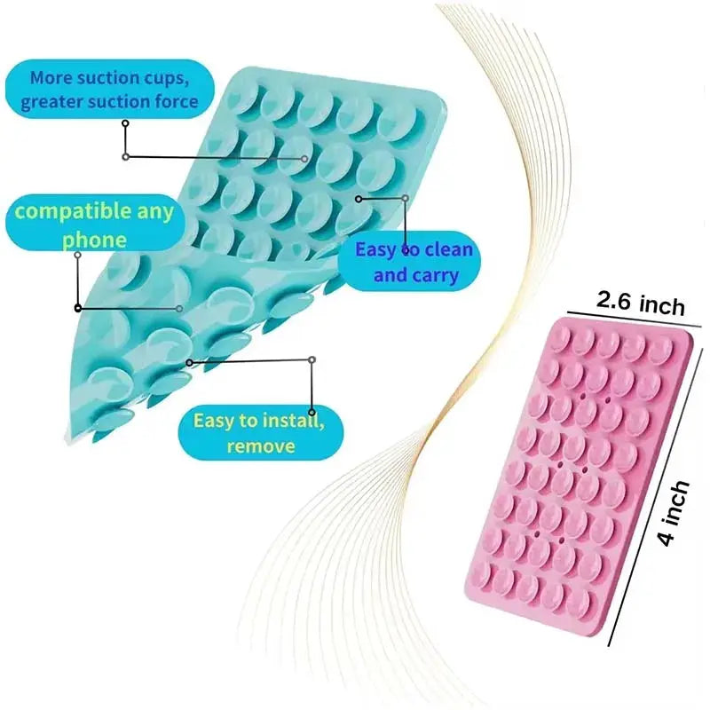 GripMate Silicone Suction Cup Phone Case Mount for Hands Free Selfies and Videos on iPhone and Android