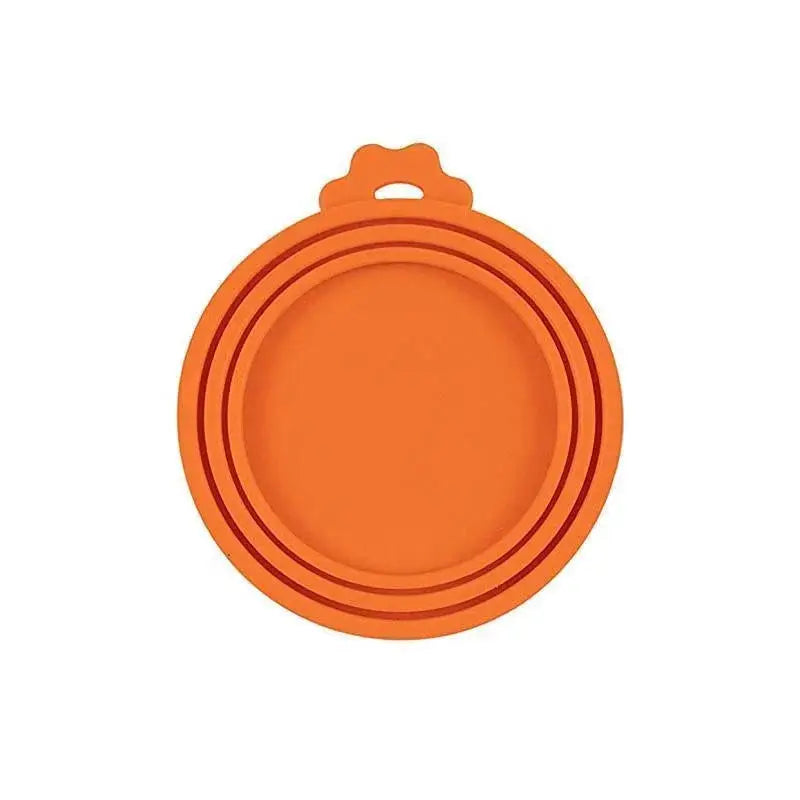 Reusable 3 In 1 Pet Food Can Silicone Cover Lid Airtight Seal for 8.5cm 7.5cm 6.5cm Cans Ideal for Dogs and Cats