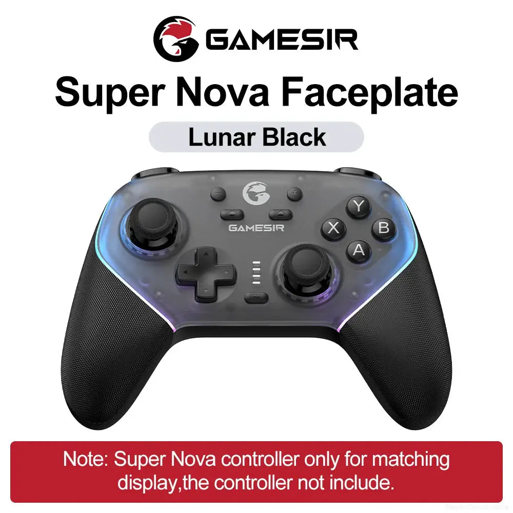 GameSir Super Nova Magnetic Faceplate For Wireless Gamepad Multicolor Shell Cover Front Top Case