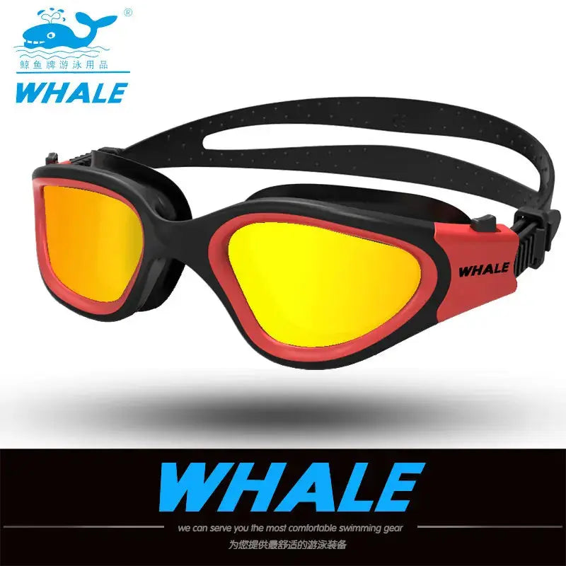 Professional Anti Fog UV Protection Swimming Goggles For Men And Women Waterproof Adjustable Silicone Swim Glasses