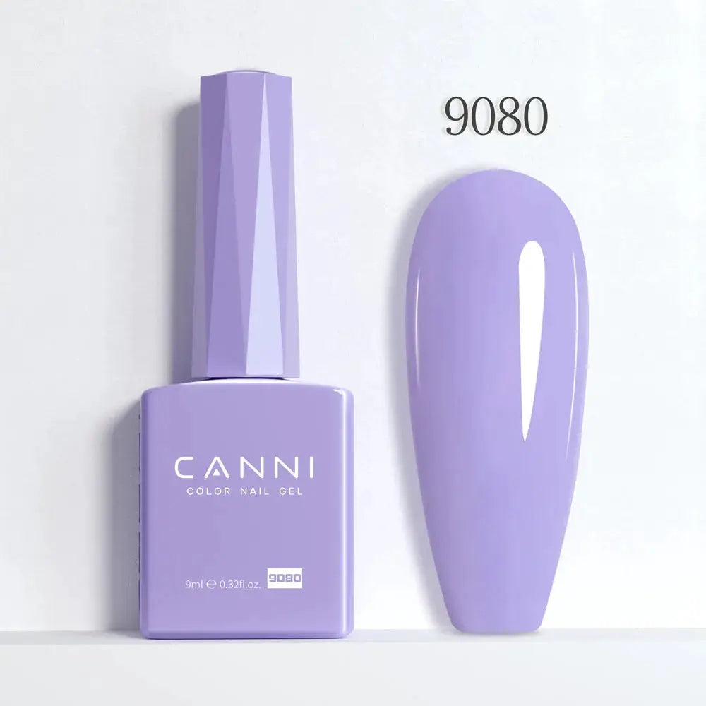 Canni Hema Free Nail Gel Polish Christmas Red Collection Semi Permanent 9ml Long Lasting Shine