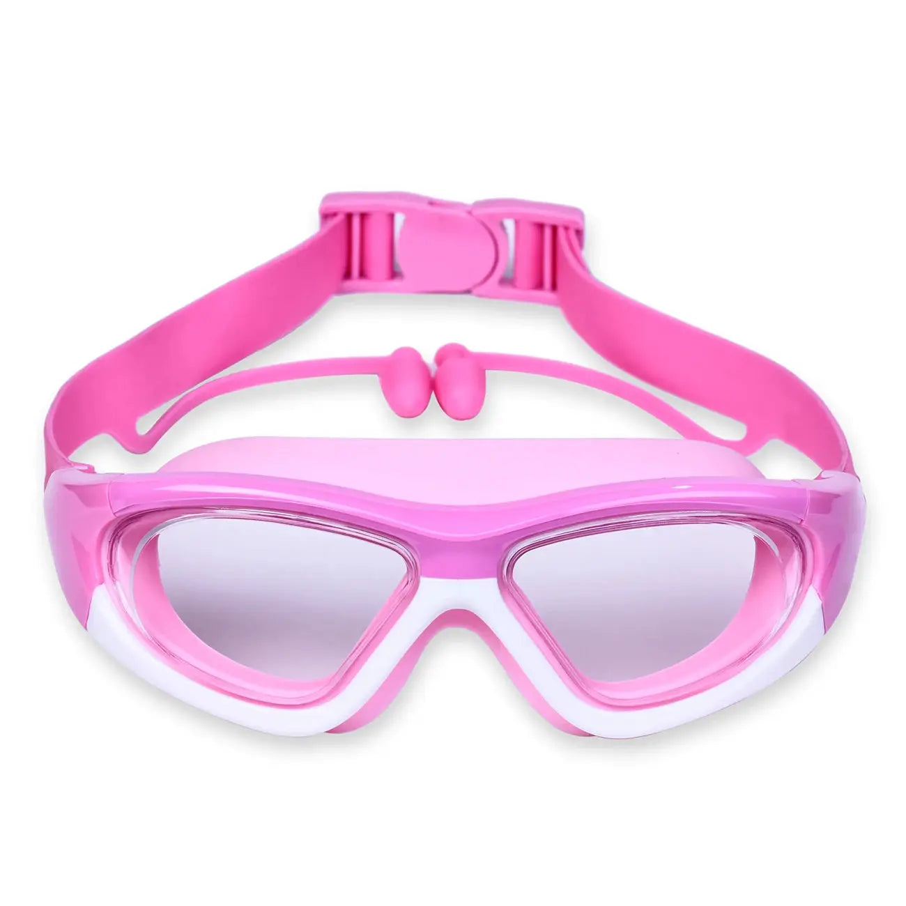High Definition Children's Swimming Goggles For Boys And Girls Anti Fog Large Frame Silicone Comfort
