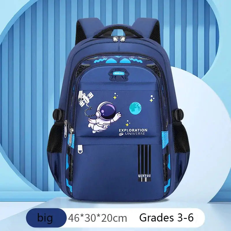Astronaut Waterproof Primary School Backpack for Boys - Simples Market