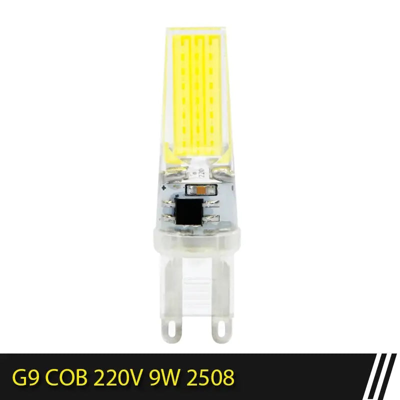 G4 LED COB Lamp Dimmable 6W 9W Bulb E14 AC DC 12V 220V G9 Spotlight For Chandelier Lighting Replace Halogen