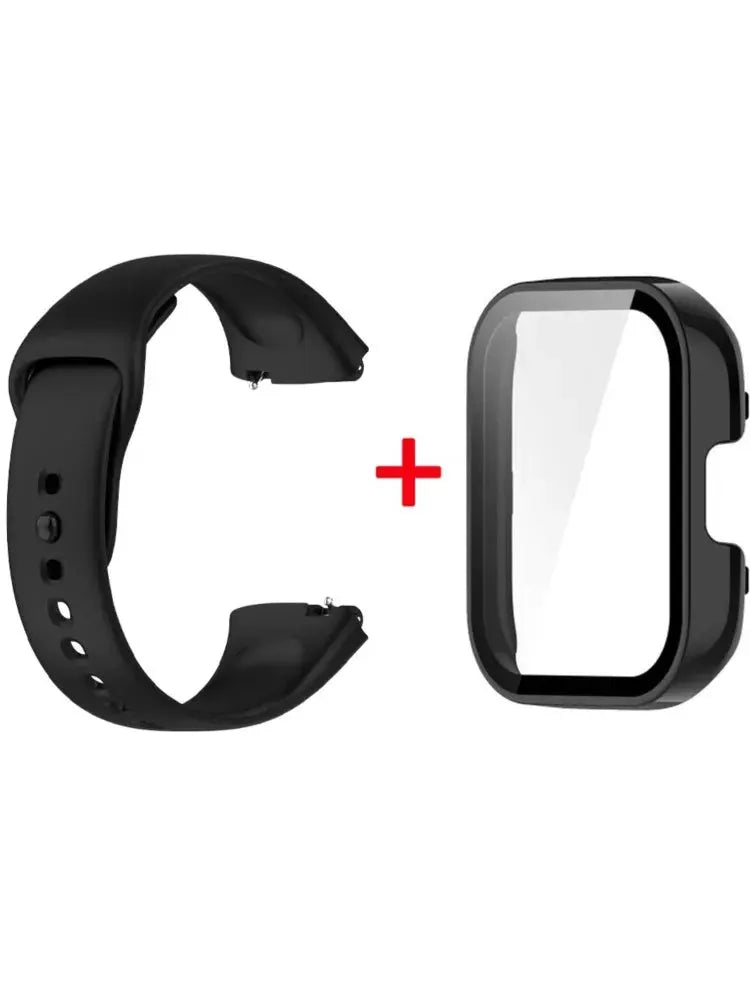 Silicone Strap+Case for Xiaomi Redmi Watch 3 Active band smartwatch Accessories Sport Bracelet For Redmi watch3 Active/Lite 2030