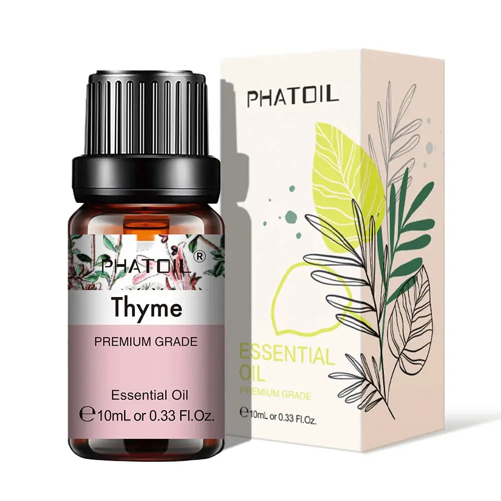 PHATOIL 10ml Natural Plant Essential Oil Eucalyptus Lavender Bergamot Vanilla Peppermint For Diffuser