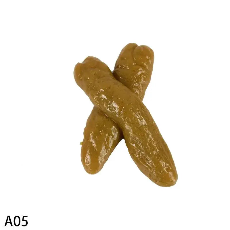 Realistic Soft Plastic Fake Poop Prank Toy For Parties Gags Stress Relief Squishy Joke Gift