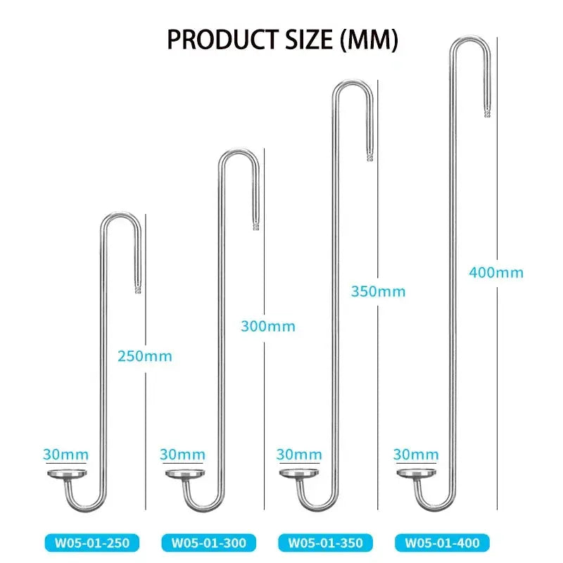 Stainless Steel Aquarium CO2 Diffuser With Ceramic Disc Atomizer For Enhanced Aquatic Plant Growth