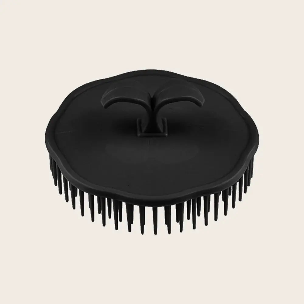 Head Wash Clean Care scalp massage brush, black by Simples Market for shower use and itching relief