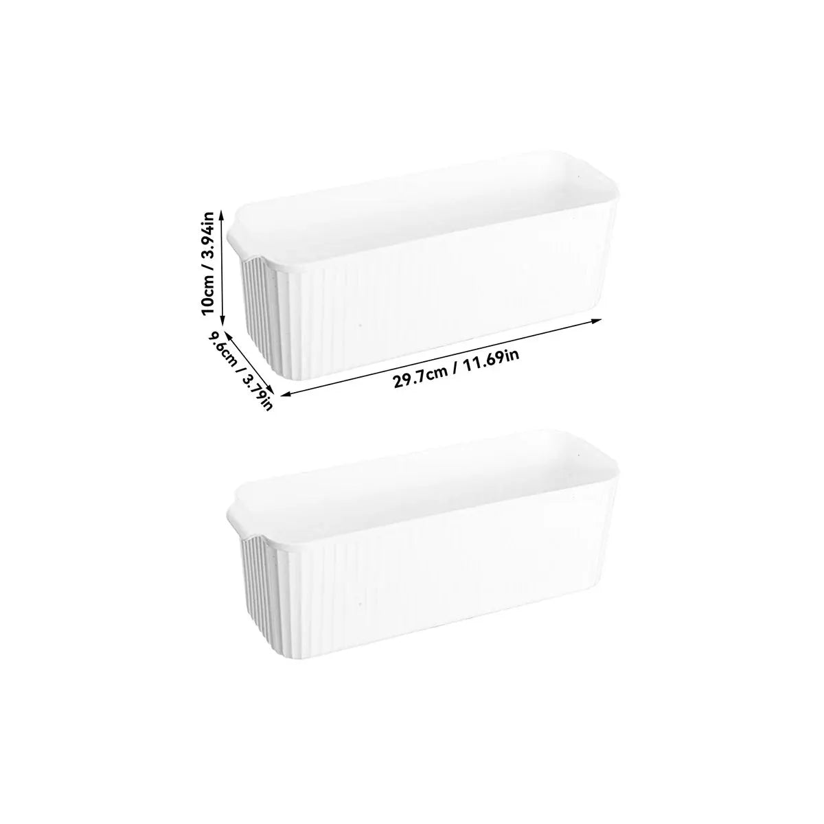 Worthbuy Multifunctional Plastic Storage Box With Handle Desktop Organizer For Kitchen Bathroom Food Cabinet