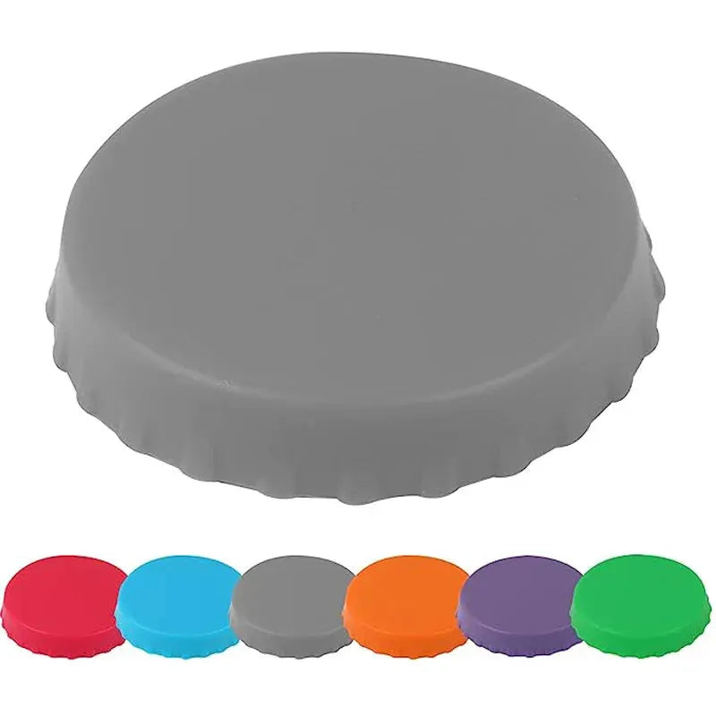 Food Grade Silicone Cola Cap Leak Proof Sealed Can Cap Reusable Dust Proof Cap For Beer Canned Beverages