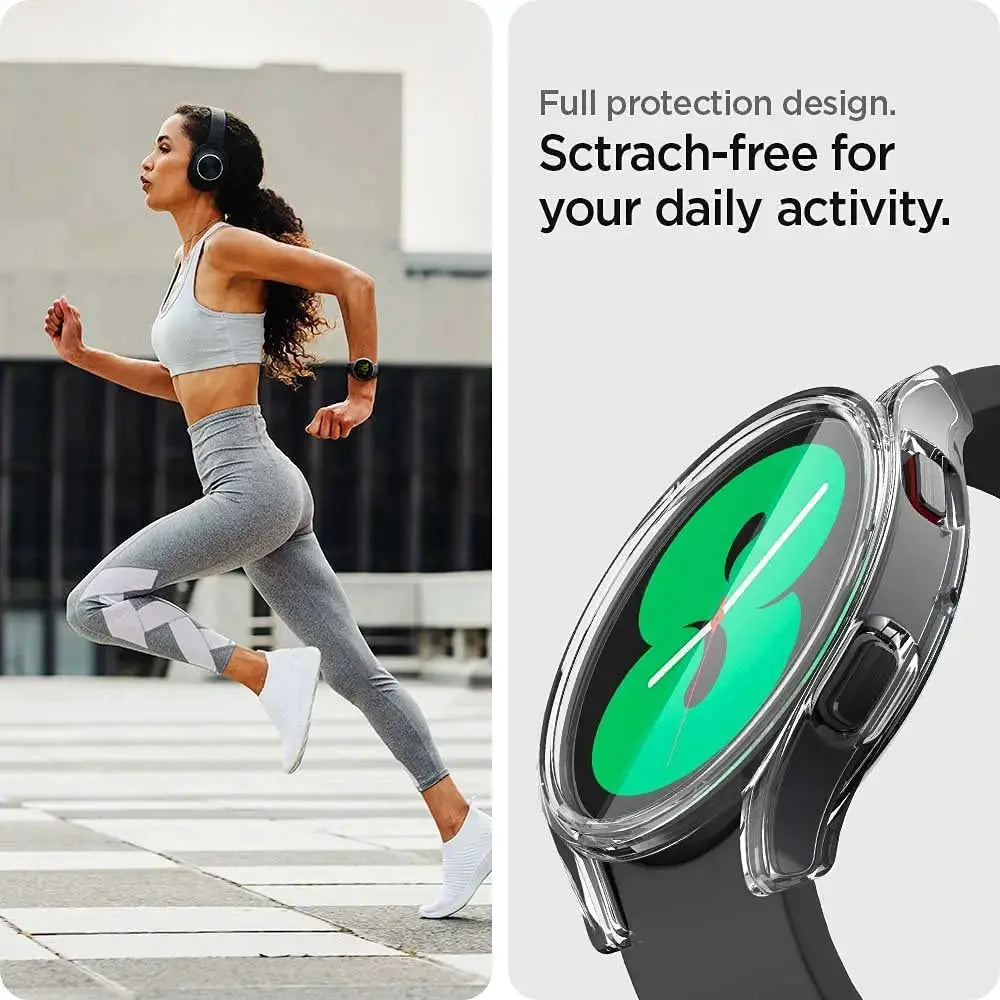Soft TPU watch case for Samsung Galaxy Watch 4/5/6/7 (40mm/44mm), full protective, shockproof and anti-scratch.