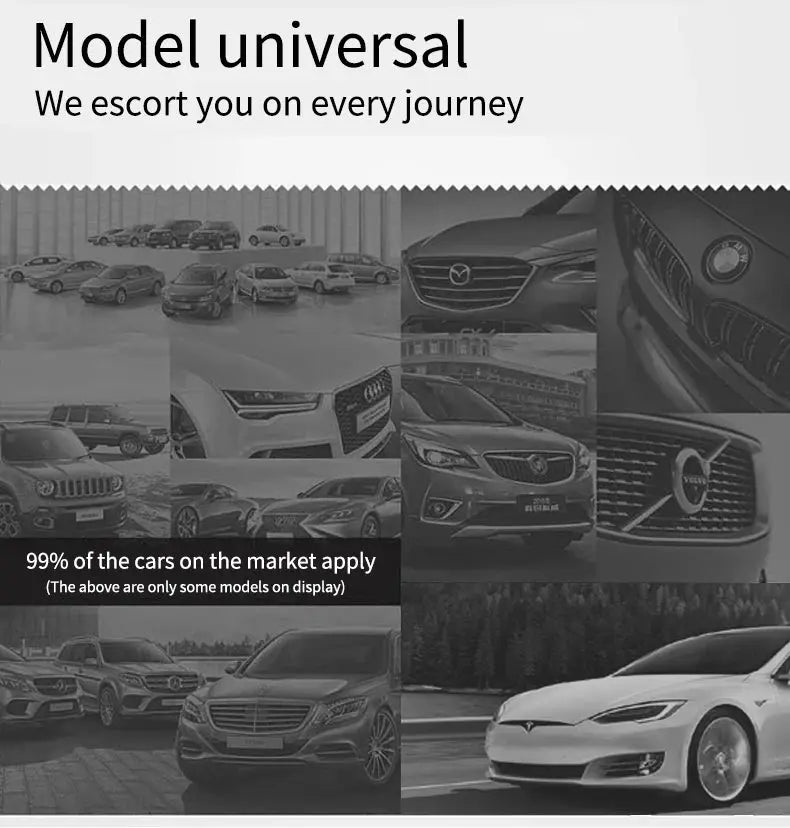 Car floor mats set by Simples Market, front and rear universal automotive carpet mats for SUVs, sedans, vans.
