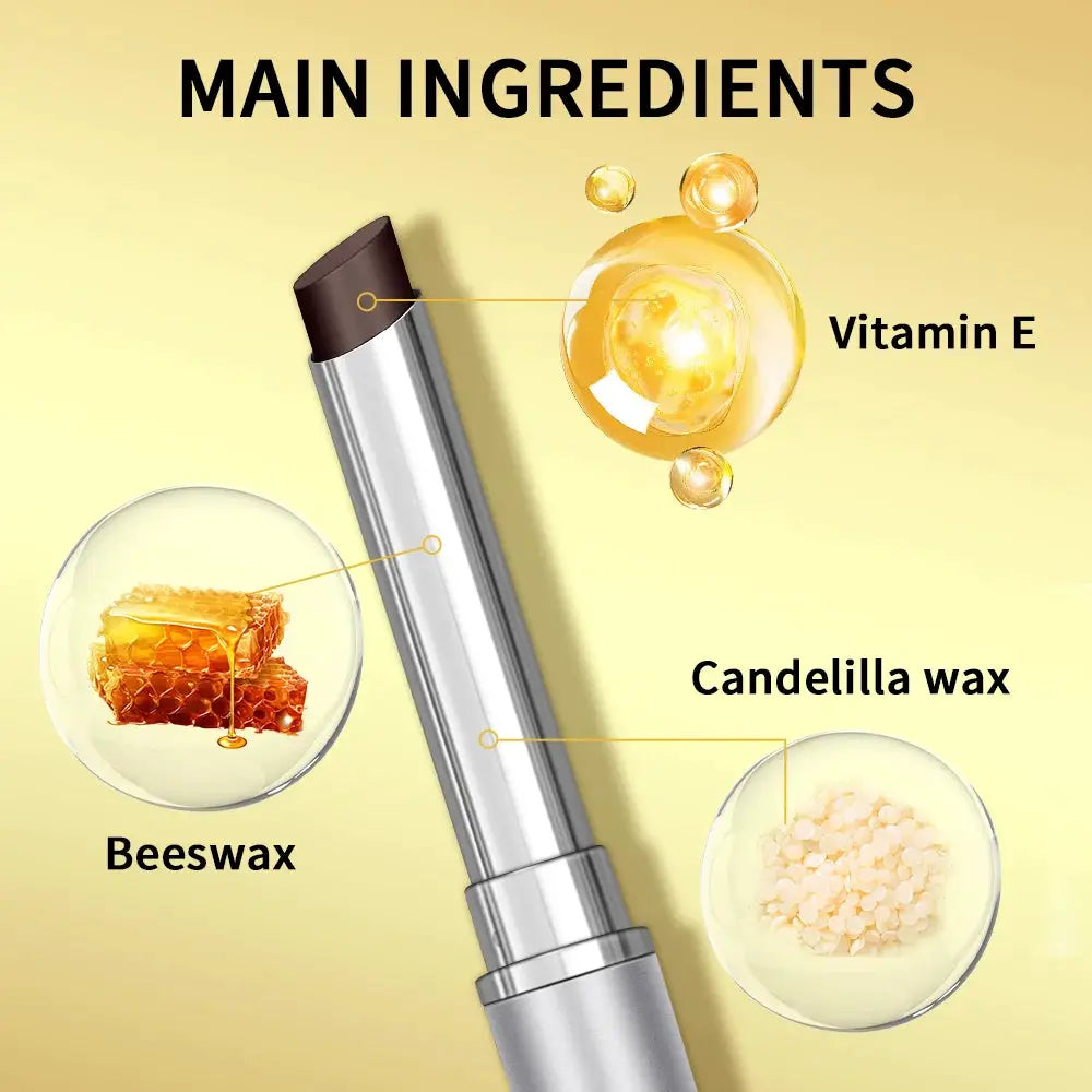 LuxeLips Long Lasting Moisturizing Lipstick Lip Plumper and Exfoliating Lip Care for Hydrated Natural Pigment