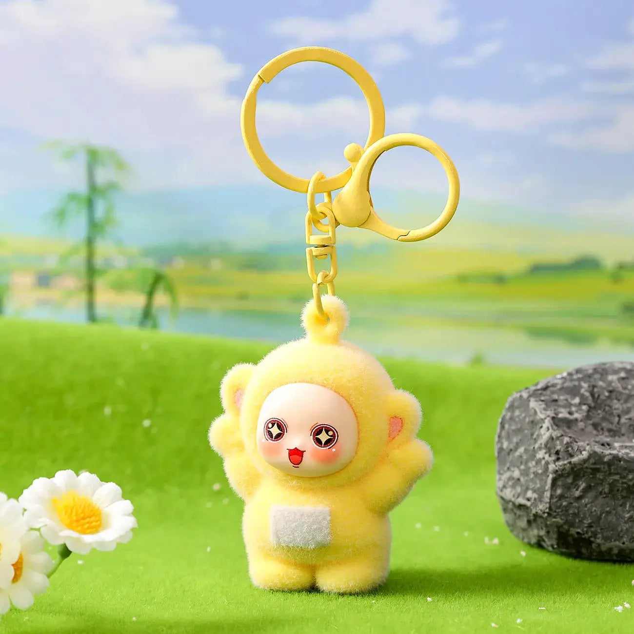 Four Color Baby Series Cartoon Keychains Small Pendants Trendy Kids Gifts Cute Dolls For Schoolbags And Couples