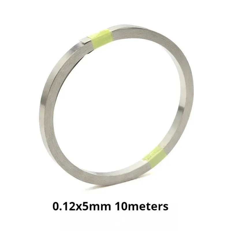 10m Roll Nickel Plated Steel Strip Connector For 18650 Li Ion Battery Spot Weld Belt 0.1mm 0.12mm 0.15mm 0.2mm