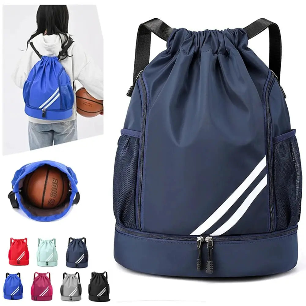 SEYATULLH versatile sports fitness backpack with waterproof design, perfect for gym and outdoor activities.
