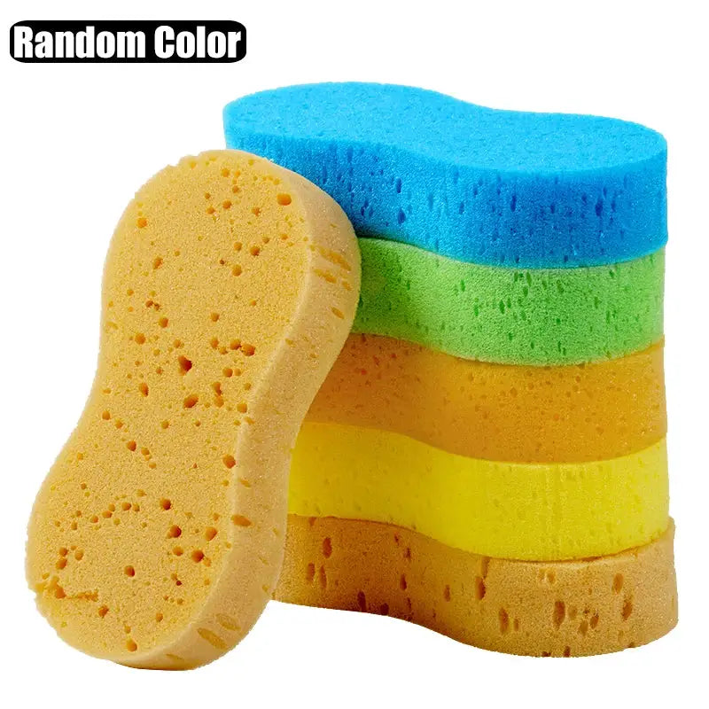 AutoCare Car Wash Sponge Honeycomb Large High Density Foam For Rich Foam And Gentle Scratch Free Detailing