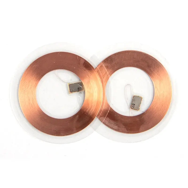 5 Pack 125KHz T5577 Writable Rewritable RFID Coin Cards Keyfob Ultra Thin Copper Coil Access Card