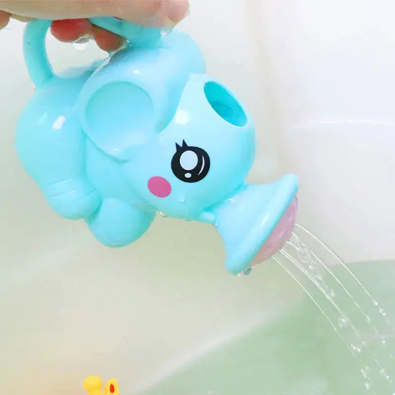 Cute Elephant Baby Bath Toy With Water Spraying Cloud Shower For Kids Bath Time Fun