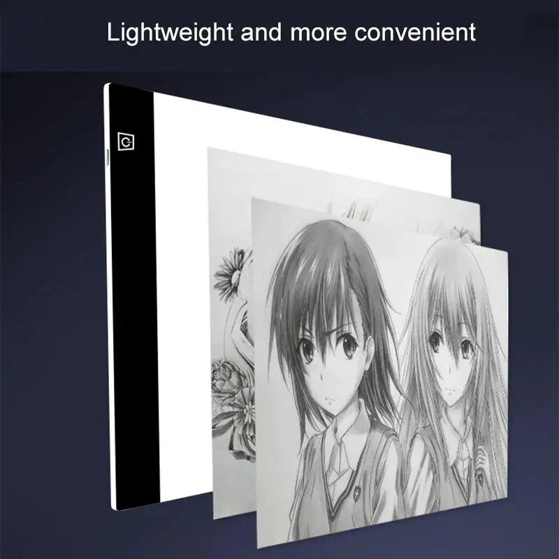 LED Drawing Copy Pad With 3 Level Dimmable Light For Tracing Animation And Educational Activities For Children