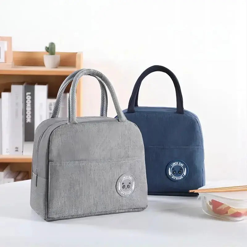 AuroraCarry Insulated Bento Lunch Bag Premium Aluminum Foil Insulation Keeps Meals Fresh Warm Or Cold Longer
