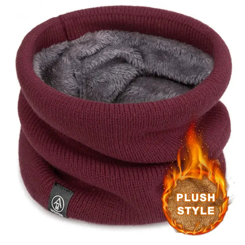 AlpineShield Knit Neck Warmer Ultra Warm Thermal Shield For Skiing And Running In Extreme Cold