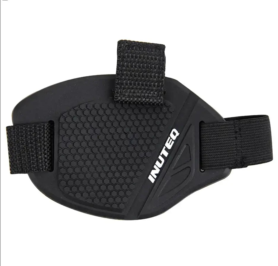 Universal Motorcycle Shift Pad Rubber Boot Protective Cover Adjustable Shifter Shield Anti Slip Pad For Shoe Protection