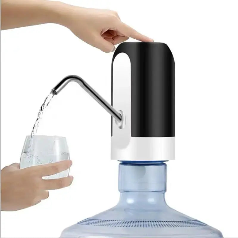 USB Rechargeable Water Bottle Pump With Auto Switch Dispenser