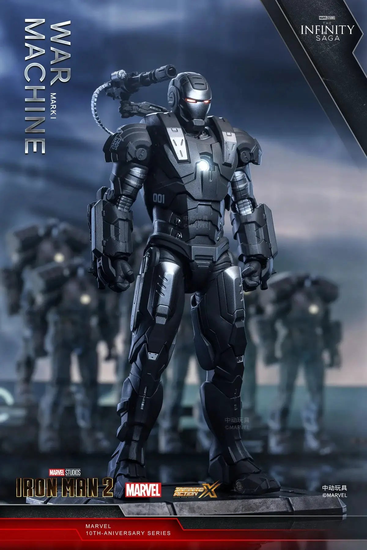 ZDTDS Iron Man Avengers MK37 Hammerhead MK12 MK38 Igor MK9 Iron Patriot War Machine Action Figure Collectible Toy