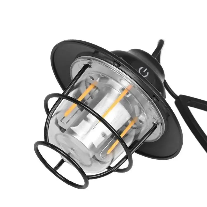 Shine Trip Retro Small Droplight LED Camping Lamp With USB Charging Hanging Tent Light for Campsites