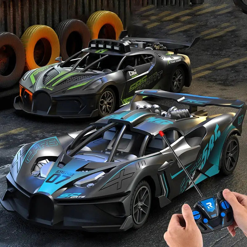 RC Car 4 Channel High Speed Remote Control Drift Racing Car Electric Sportscar Toy For Boys Kids Birthday Gift