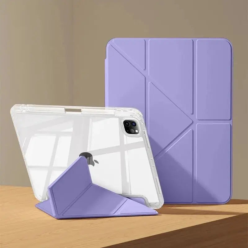 NovaGuard Universal iPad Case With Pen Holder Shockproof PU Protection For iPad Air Pro Mini Models