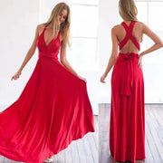 BohoLuxe Multiway Wrap Convertible Maxi Dress For Women Strapless Versatile Bohemian Gown For Any Occasion