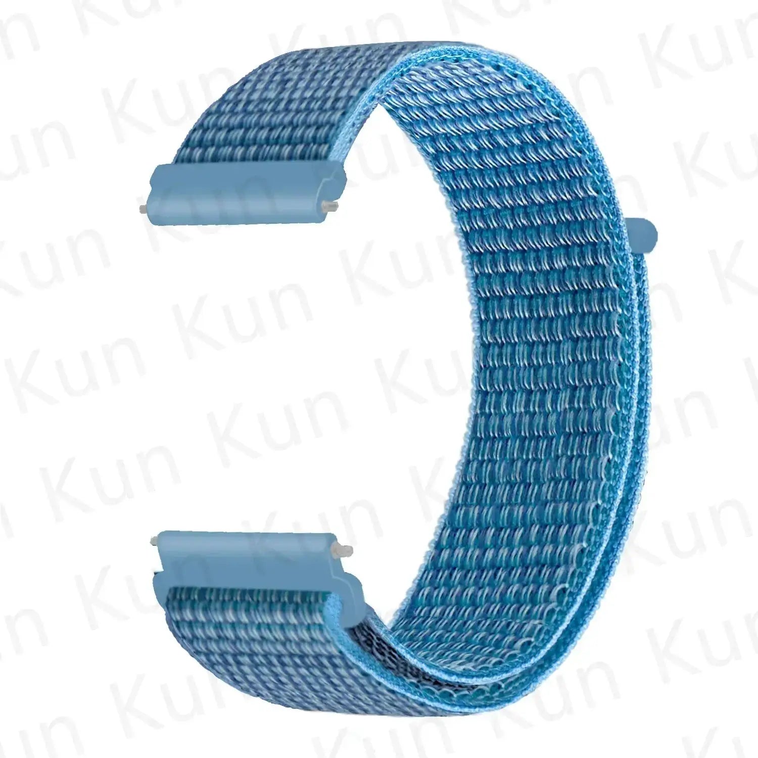 Simples Market nylon loop watch strap in blue for Redmi Watch 5 Active/Lite and Xiaomi Watch S4, 20–22mm