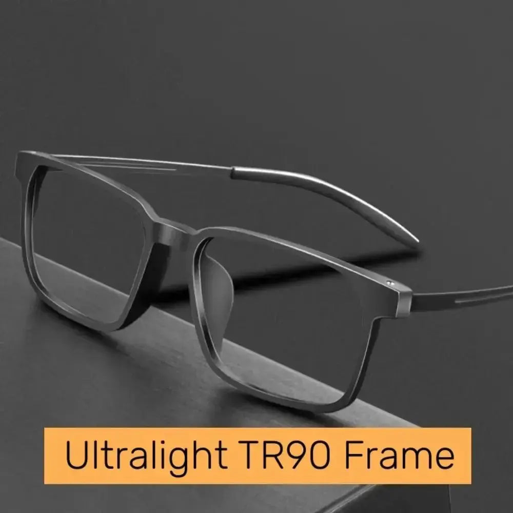 Pure Titanium Reading Glasses For Men With Anti Blue Light Technology And Diopter Range 1.0 To 4.0