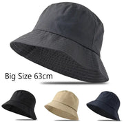 Waterproof Large Size Sun Hat For Men And Women 62cm UV Protection Mountaineering Bucket Hat