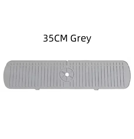 Silicone Faucet Water Catcher Mats For Kitchen Sink Anti Slip Spill Proof Drying Splash Guard Pads