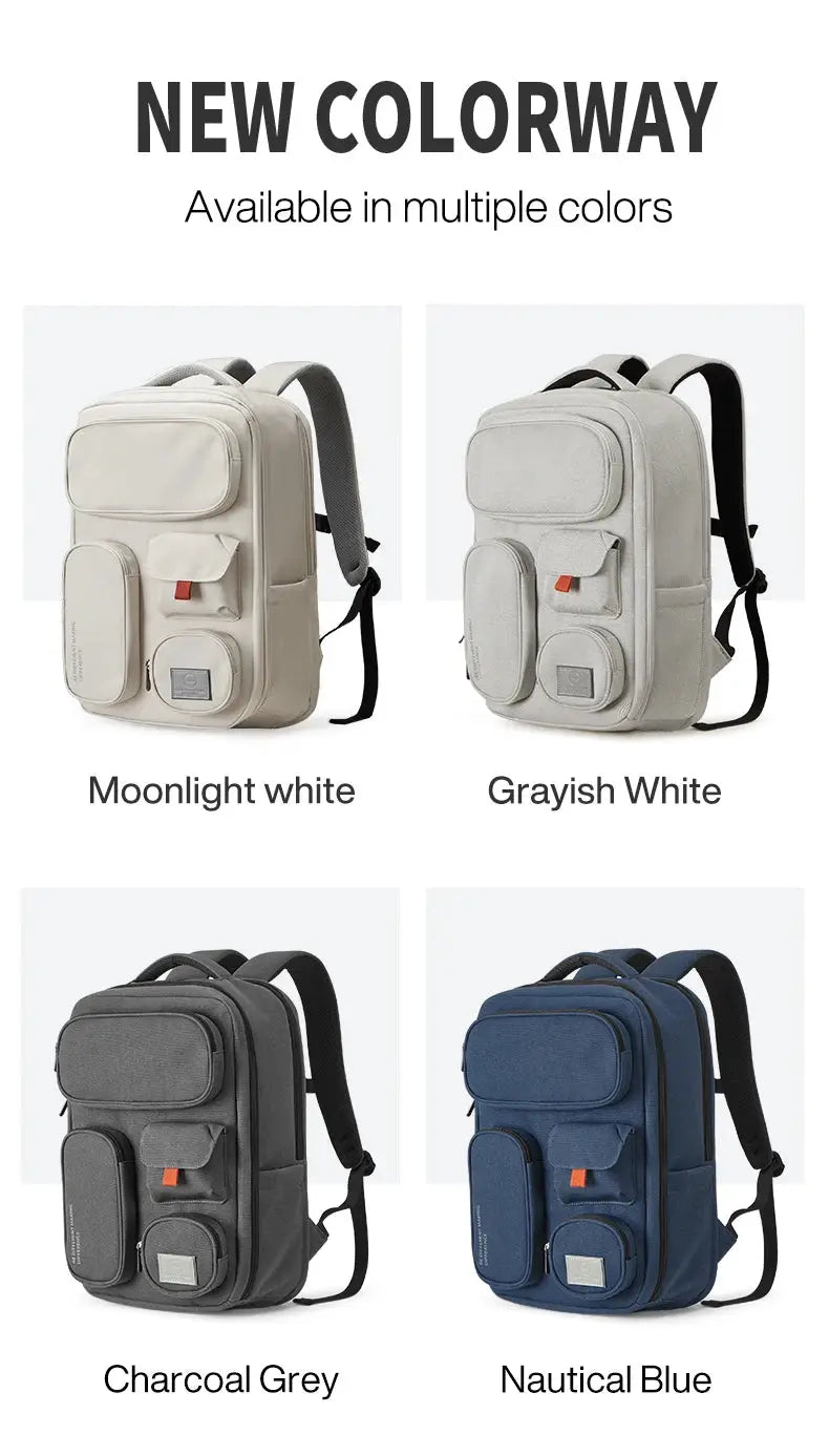 Mixi Outdoor Backpack 18-inch waterproof laptop bag in 4 colors by Simples Market