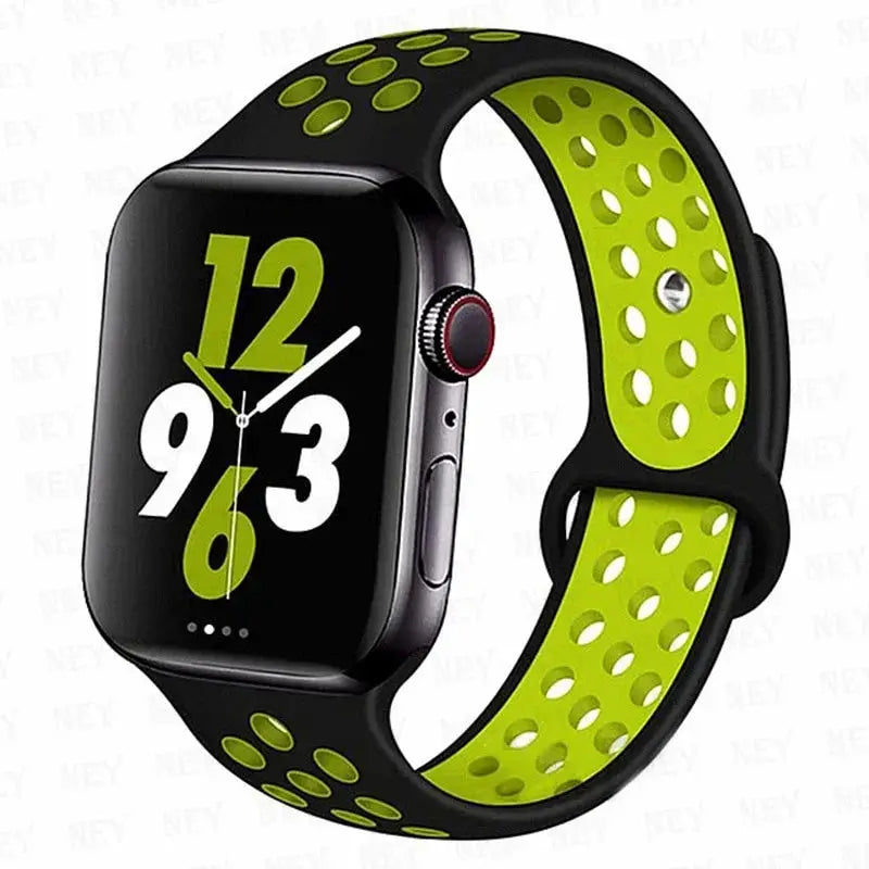 Sport strap For Apple Watch Band Ultra 49mm 44mm 45mm 38/40mm/41mm Silicone Pride Bracelet correa iWatch Series 8 7 6 4 5 3 9 SE