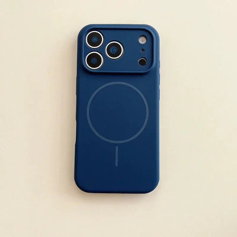 MagShield Solid Color Silicone MagSafe Case for iPhone 17 Pro Max 17 and 17 Pro Seamless Wireless Charging